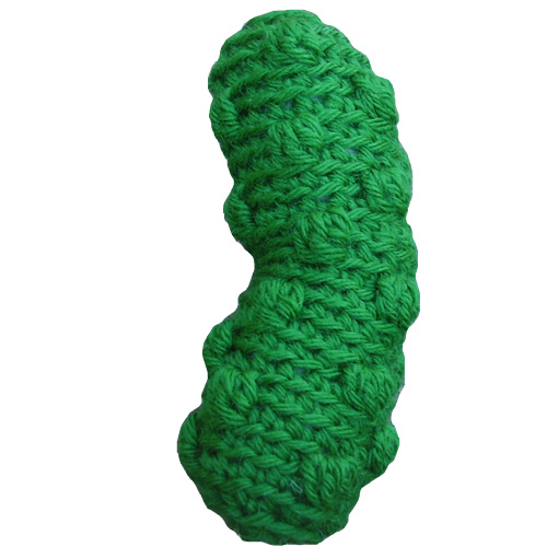 Crochet Pickle Ornament