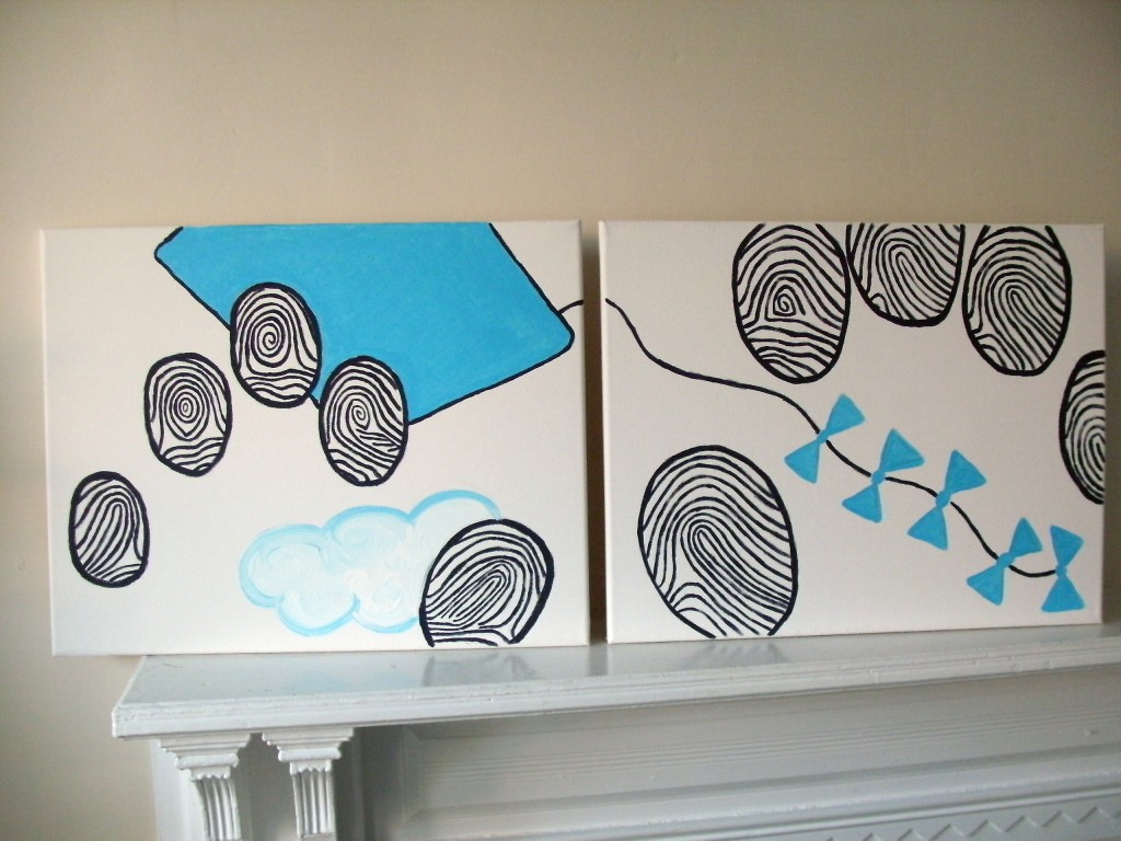 Fingerprint painting