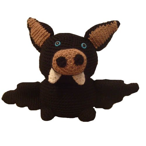 bat crochet plush