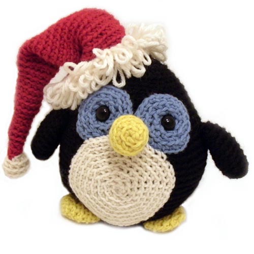 Howie the Holiday Penguin Amigurumi Crochet Pattern