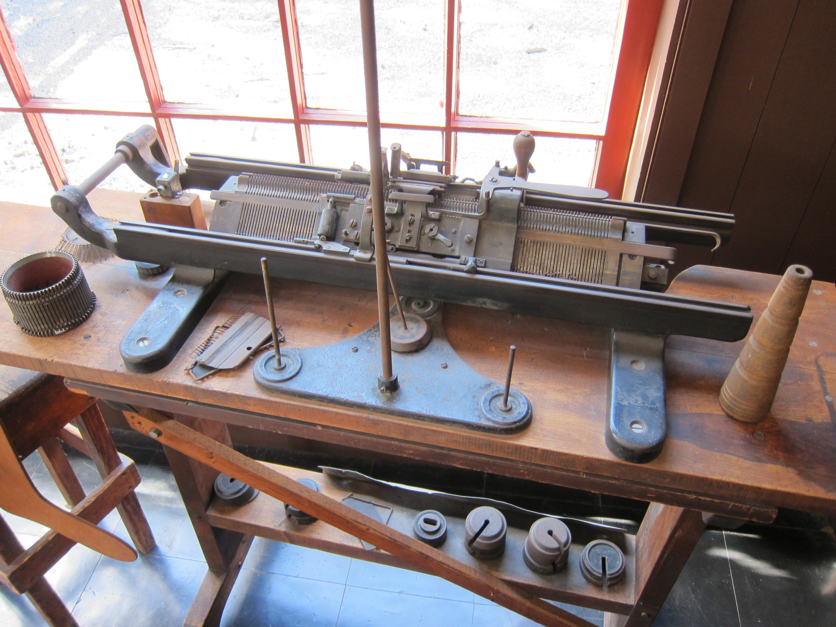 When knitting headed to the factories… FreshStitches