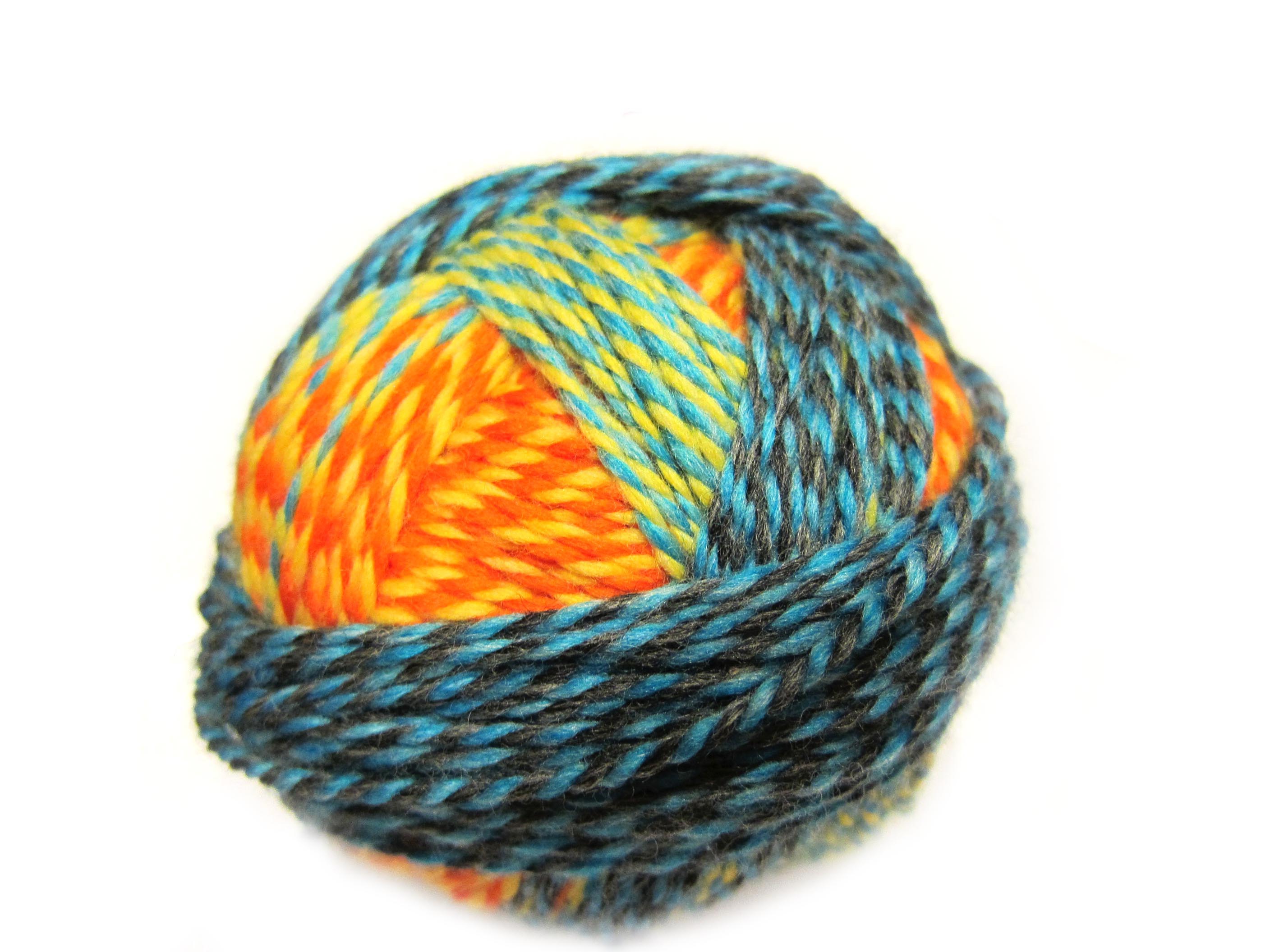 how long is a ball of yarn