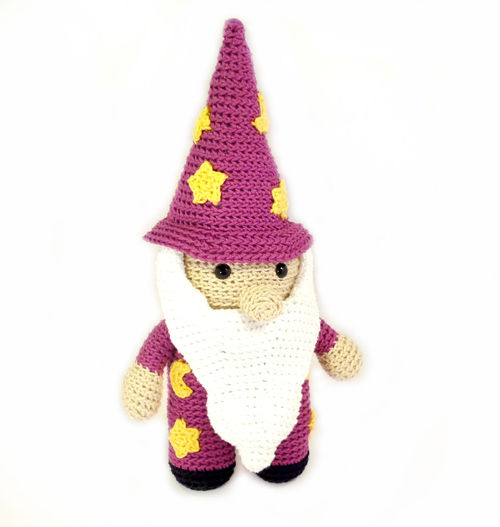 Amigurumi crochet Wizard, how to