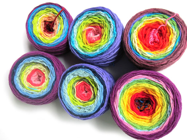 Magic Balls of yarn, multicolored | FreshStitches