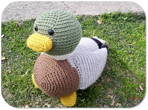 Mallard duck designed by Hollie