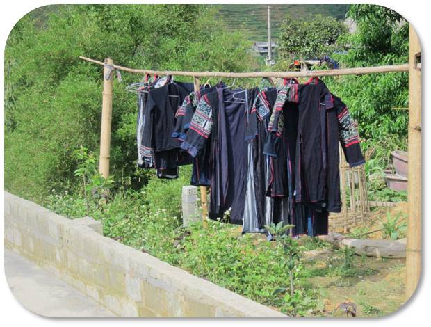 black hmong clothing indigo vietnam