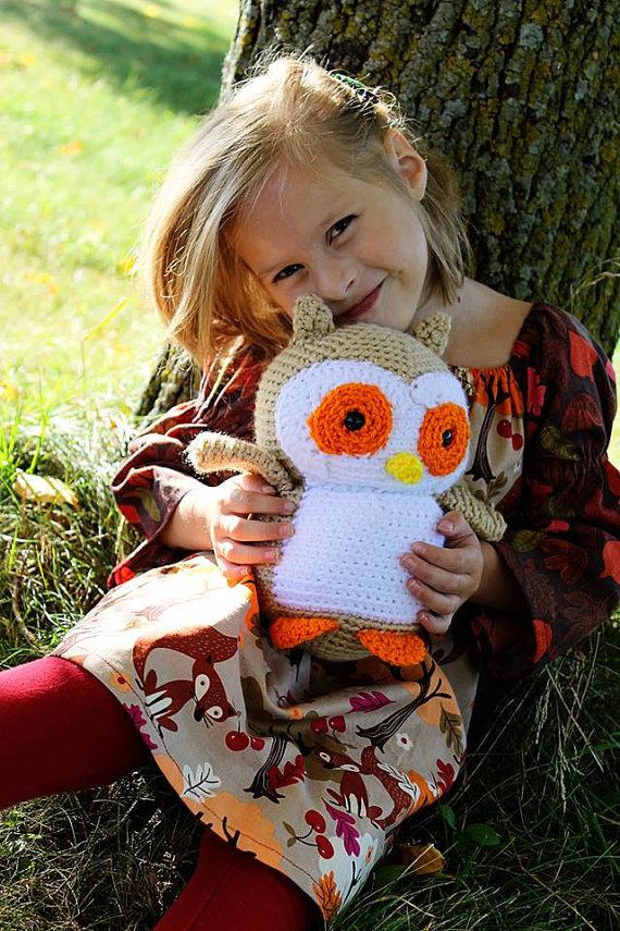 Crochet Owl by Michaela