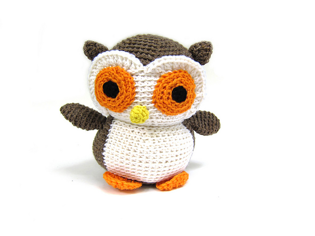 crochet owl by freshstitches