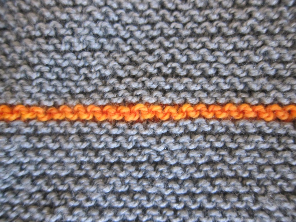How to count garter stitch