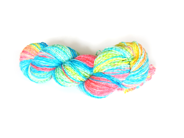 skein of yarn dyed by FreshStitches