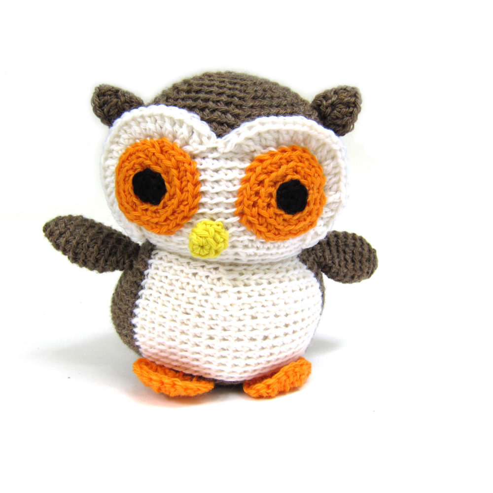 amigurumi crochet owl kit by FreshStitches
