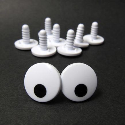 Really cool 16mm round comic eyes!