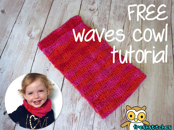 Free Crochet cowl tutorial