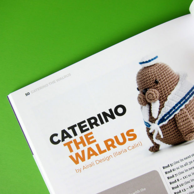 caterino the walrus from zoomigurumi 5