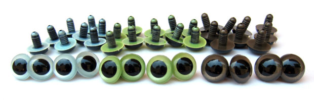 18mm color craft eyes from FreshStitches